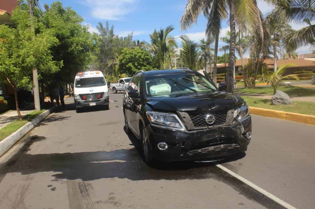 Accidente En Fraccionamiento De Veracruz Deja Una Persona Lesionada