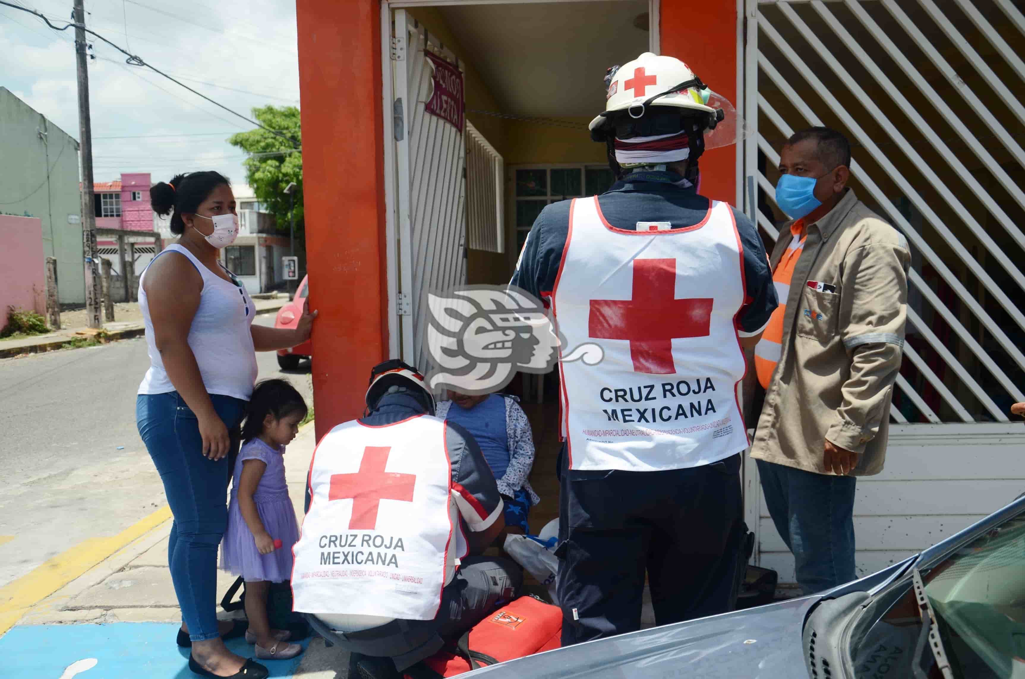 Se Registra Accidente Entre Un Taxista Y Motociclista En Veracruz