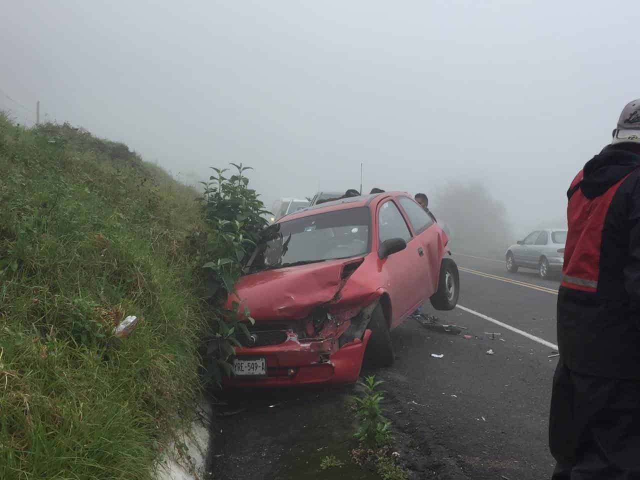 Se Registra Accidente En Carretera Federal Xalapa Perote Deja Tres