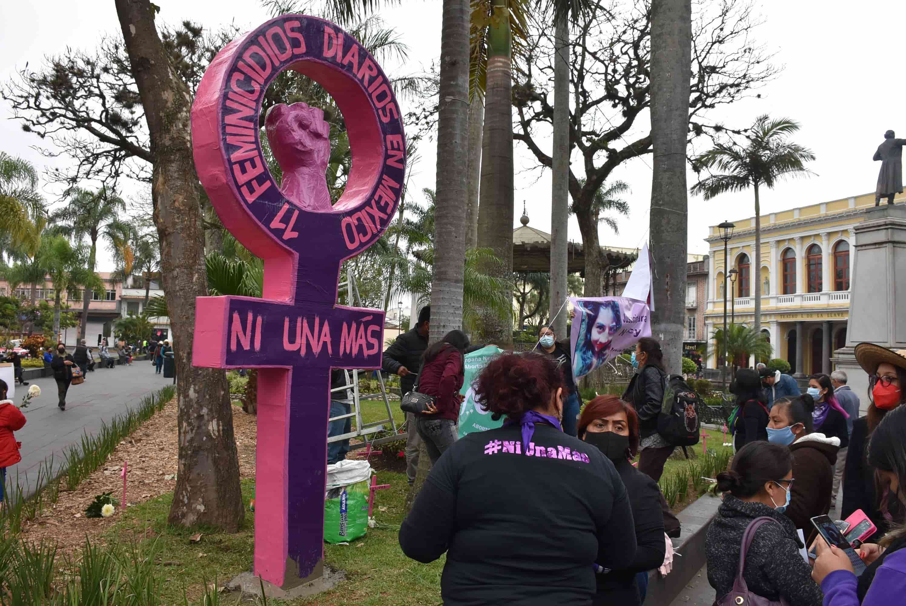 Veracruzanas repudian en Orizaba violencia de género