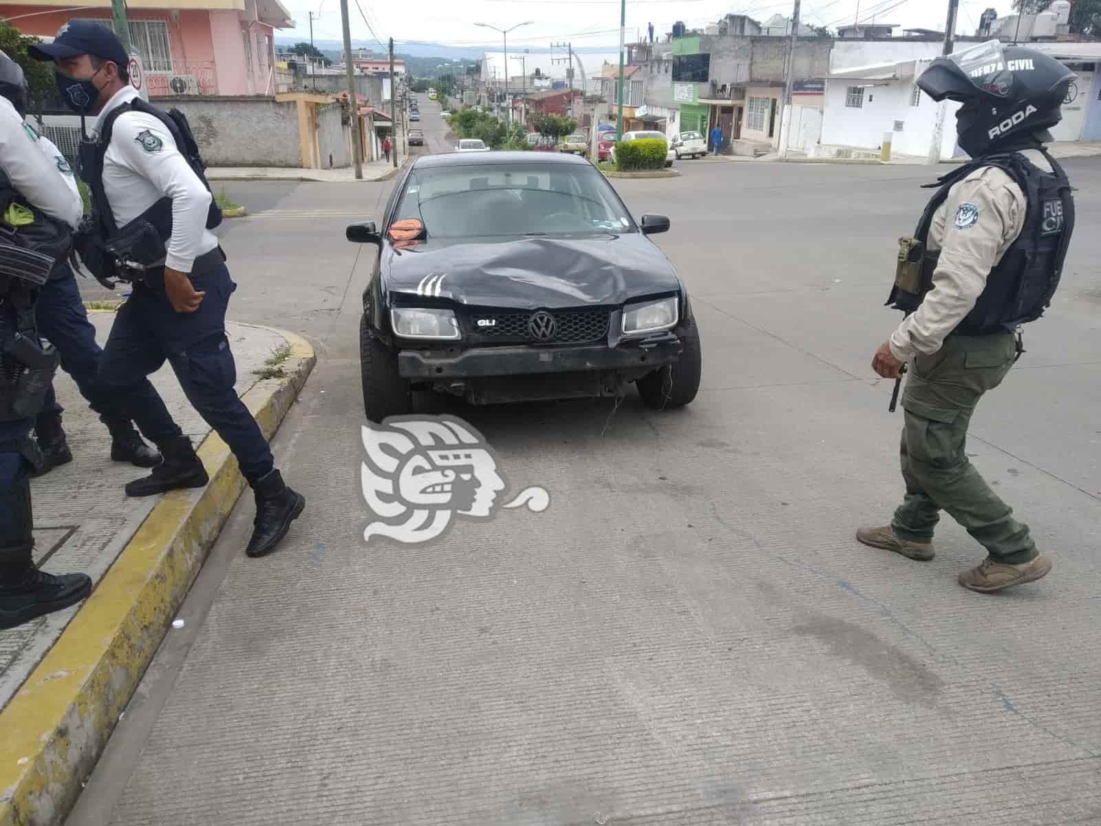 Motociclista Resulta Herido Tras Ser Chocado Por Un Autom Vil En Xalapa