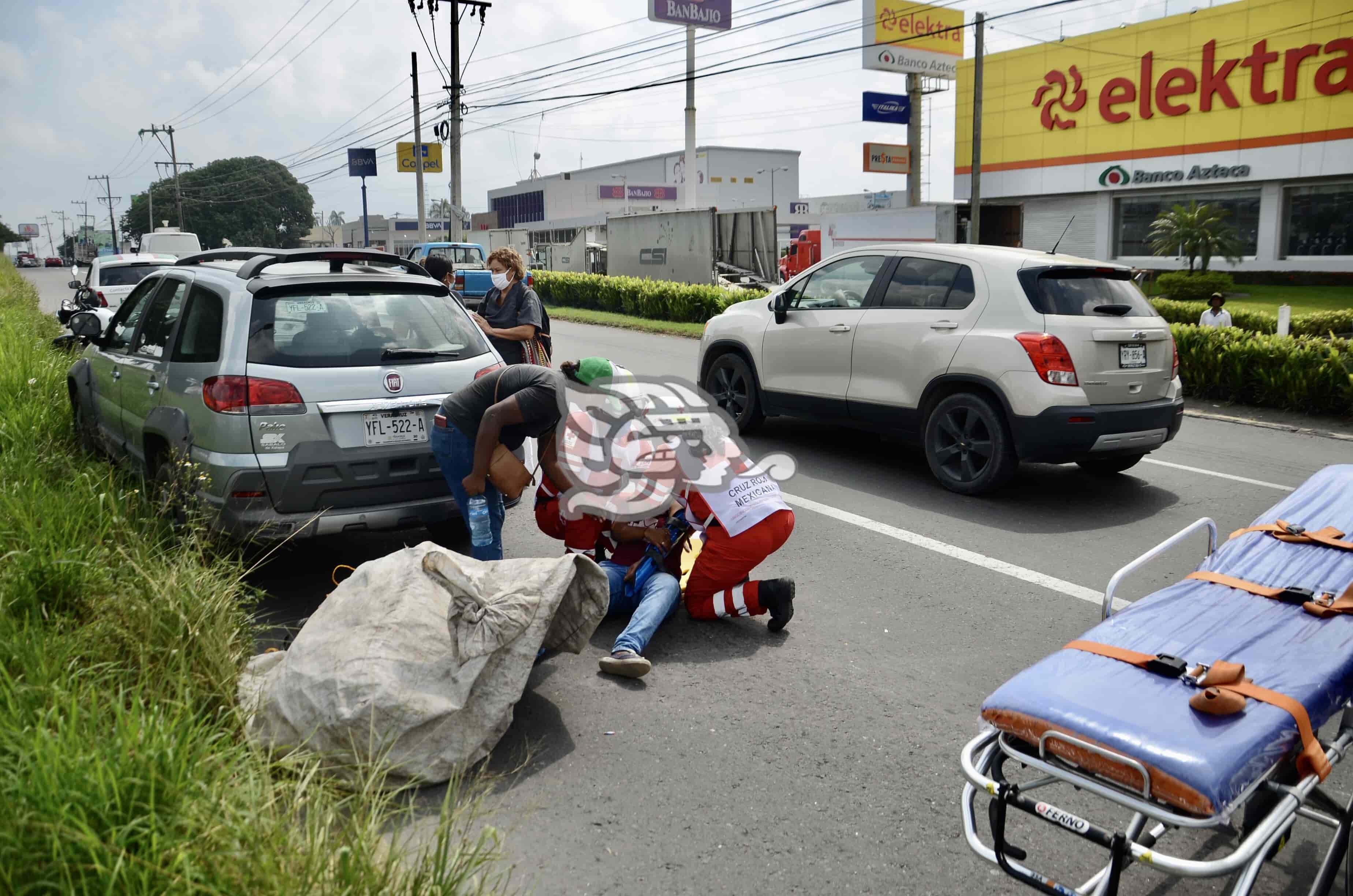 Se Registra Accidenten En Calles De Veracruz Deja Una Persona Lesionada