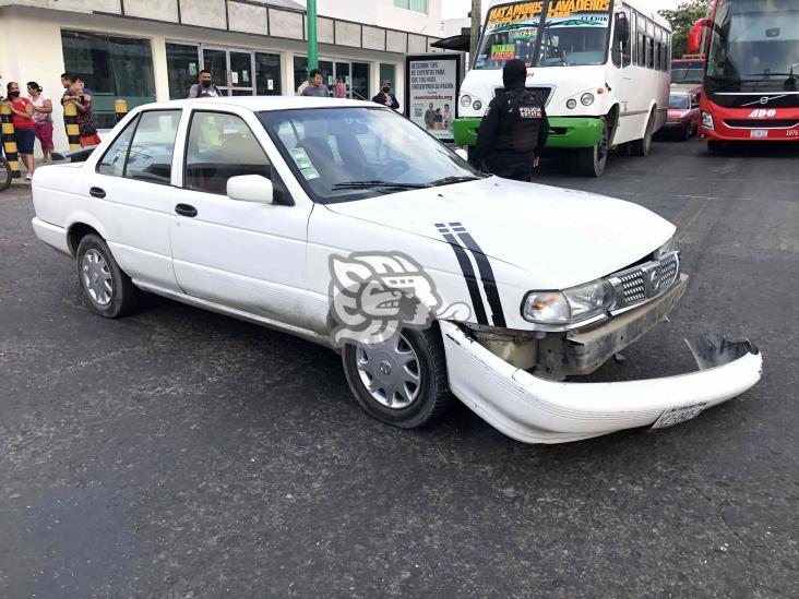 Choque Deja Una Persona Lesionada En Calles De Veracruz