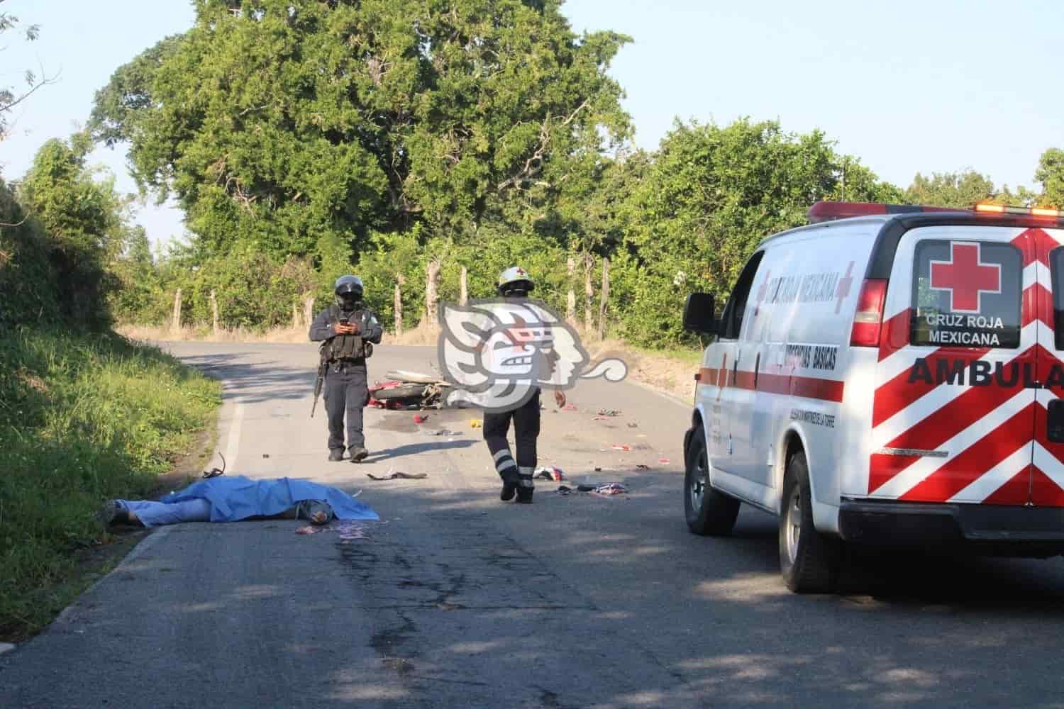 Muere Motociclista Tras Ser Aplastado Por Unidad De Carga En Martinez