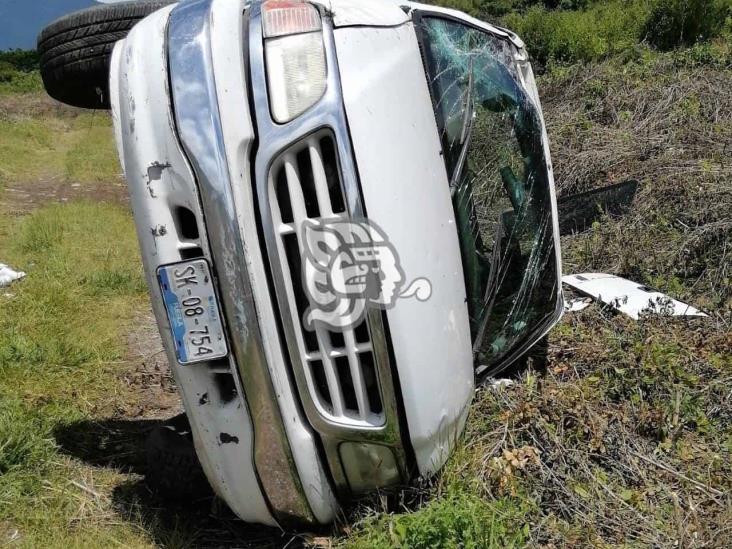 Doble Volcadura Sobre La Orizaba Puebla Deja 4 Heridos