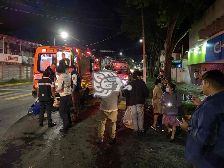 Iba En Sentido Contrario Provoca Fuerte Accidente En Avenida De Xalapa