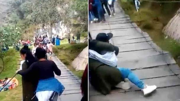 Colapsa Puente Colgante Con Turistas En Chiapas Hay Al Menos