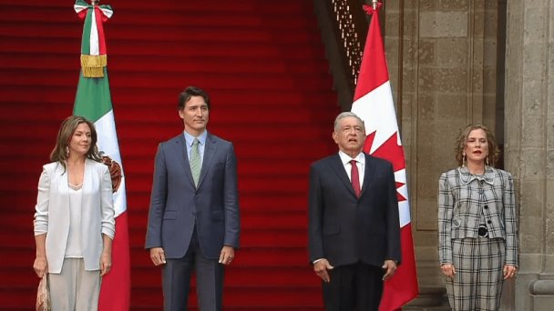 Inicia Reuni N Bilateral Entre Amlo Y Trudeau