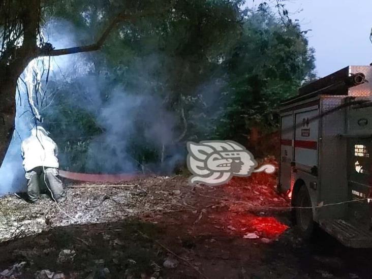 Sofocan Fuerte Incendio En Basurero Clandestino De Misantla