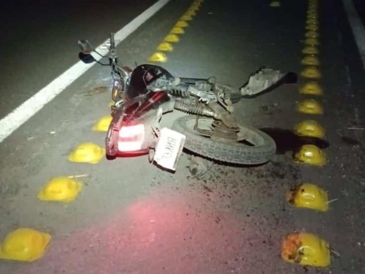 Derrapa Y Se Lesiona Motociclista En La Y Griega De Cardel