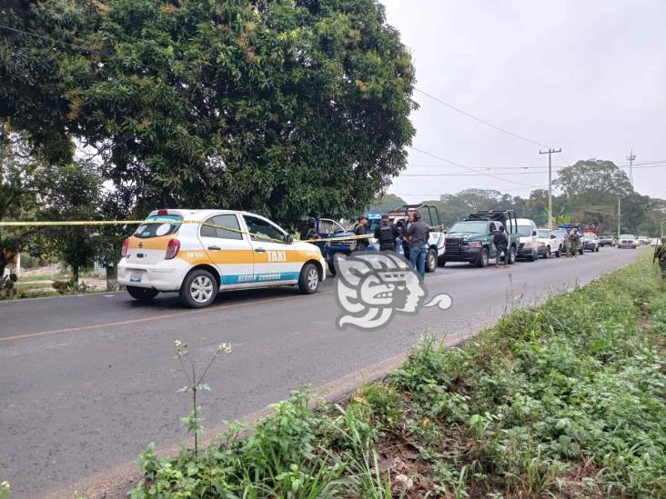 Ejecutan A Taxista En La Carretera Estatal Yanga Omealca