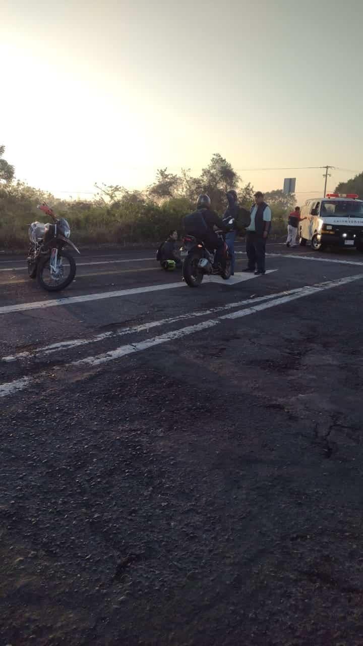 Motociclista Resulta Lesionado Tras Derrapar En Cardel