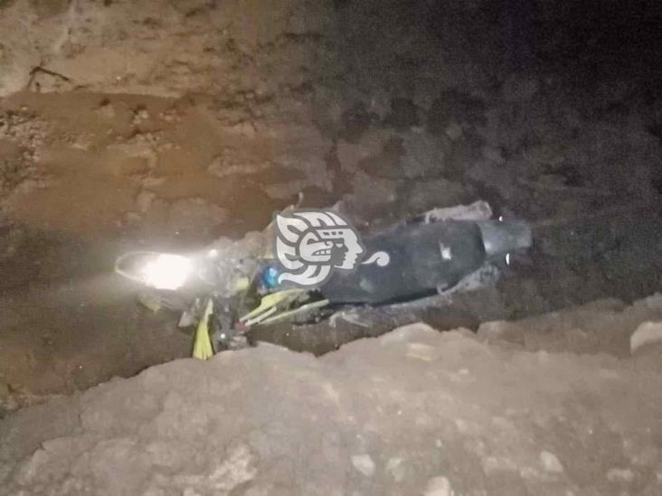 Motociclista Derrapa Y Cae En La San Crist Bal Hidalgo