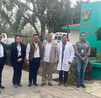 Titular del IMSS Veracruz Norte supervisa unidades médicas