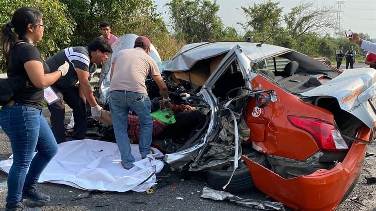 Fatal Choque En Autopista M Xico Tuxpan Mueren Dos Personas