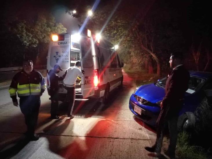 Derrapa Auto Y Choca En El Bulevar Xalapa Coatepec