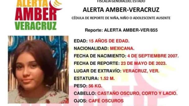 Emiten Alerta Amber Por Menor Desaparecida En Veracruz