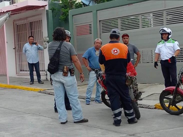 Motociclistas Se Impactan De Frente En Tierra Blanca Hay Dos Lesionados