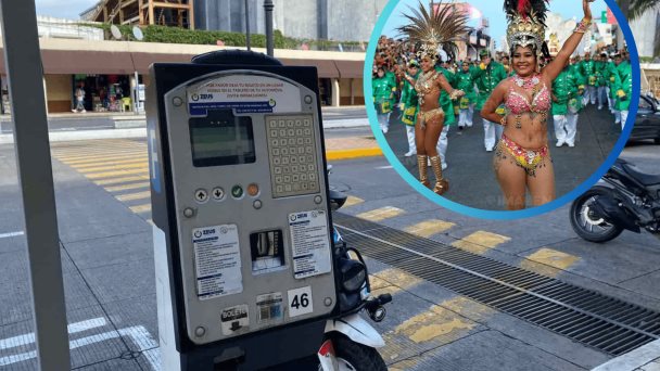 Funcionar N Los Parqu Metros Del Centro Durante El Carnaval De