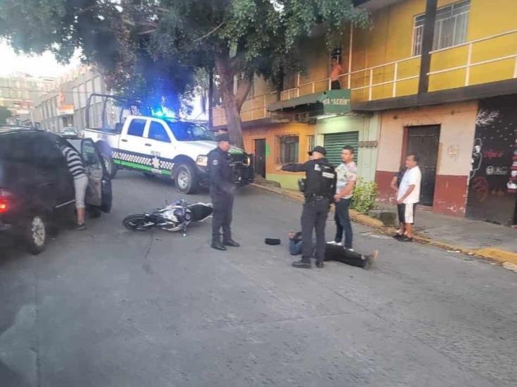 Motociclista Se Lesiona En Choque En Xalapa