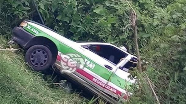 Taxi Cae A Un Barranco En Banderilla