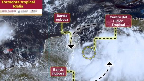 Atento Tormenta tropical Idalia se forma en el Golfo de México