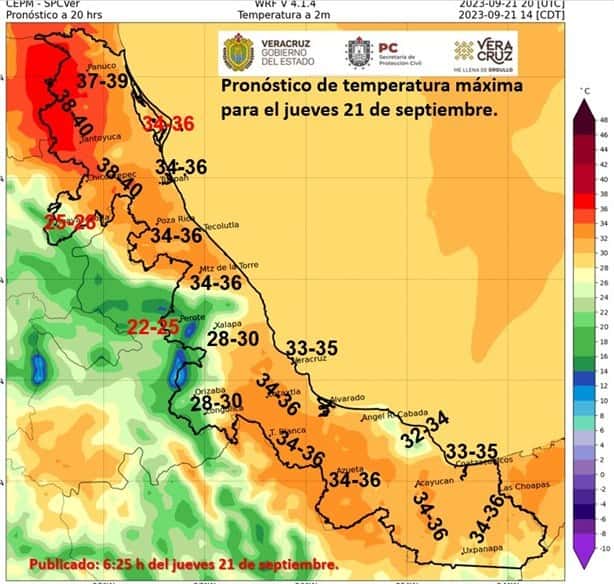 Así estará el clima en Xalapa este jueves 21 de septiembre