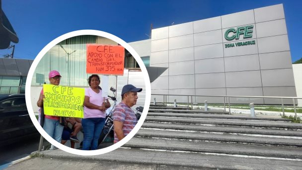 Se Manifiestan Habitantes Contra Cfe En Sus Oficinas En D Az Mir N En