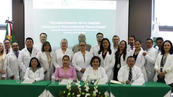 IMSS Veracruz Norte realiza curso sobre Fortalecimiento de la Gestión