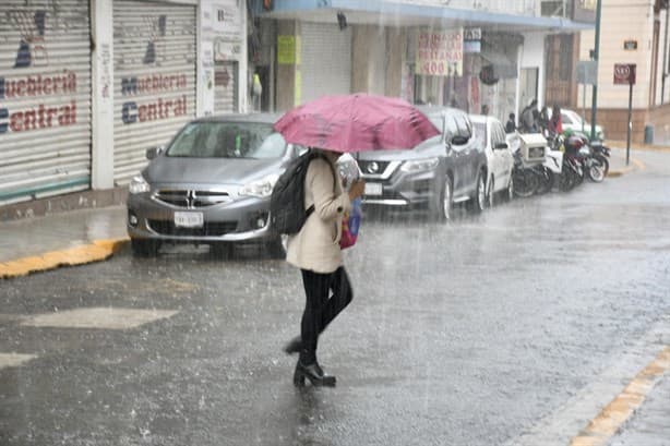 Sacaste Tu Paraguas Frente Fr O Provoca Aguacero En Xalapa