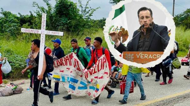 Gobierno De Veracruz Ahuyenta Polleros Y Extorsionadores En Caravana