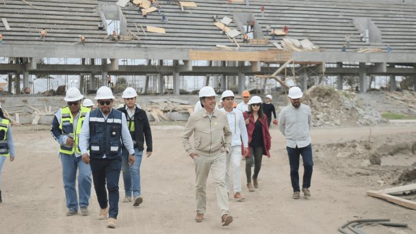 Así van los avances del estadio Luis Pirata Fuente FOTOS