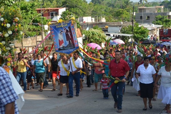 En Oluta celebran al patrono San Juan Bautista 