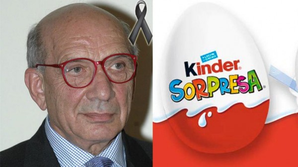 Fallece el creador del huevo Kinder sorpresa