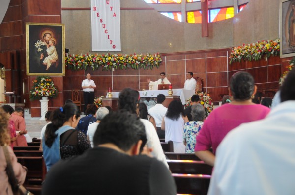 Crece la religión católica en Coatzacoalcos