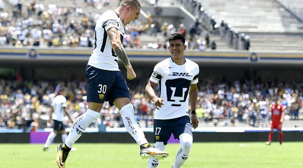 Pumas no perdona y acaba con Lobos BUAP; marcador 2-0