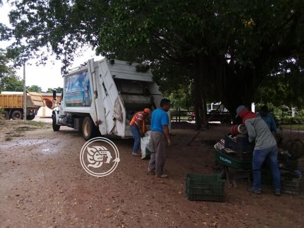 Retiran 87 toneladas de cacharro en Soconusco