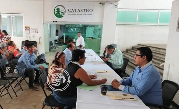  En Minatitlán, ciudadanos no concluyen trámites ante Catastro