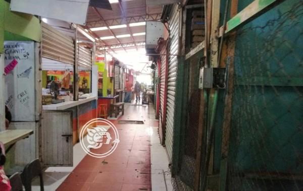 Pendiente, rehabilitación del mercado Héroes del 47 en Tuxpan
