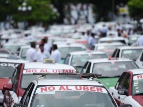 Para evitar violencia, exigen frenar ‘invasión’ de apps de taxis en Veracruz