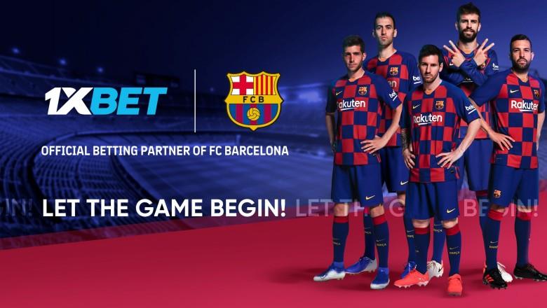 El FC Barcelona incluye 1XBet como su nuevo socio global 