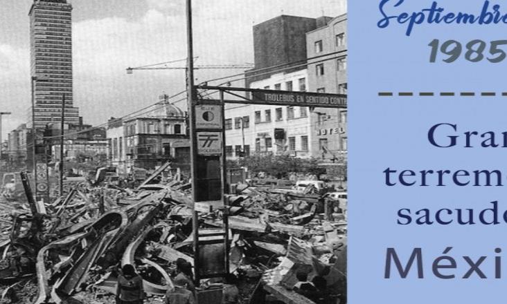 Terremoto sacude a México en 1985