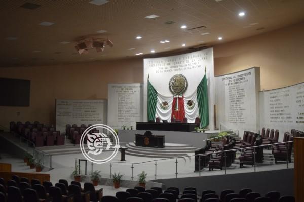 Por pandemia, suspende labores Congreso de Veracruz
