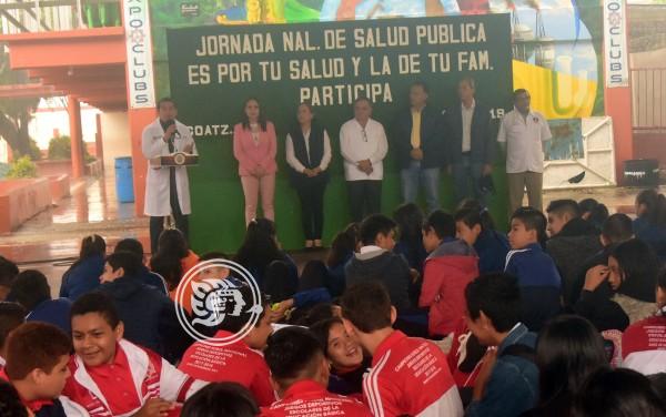 Inauguran en Coatzacoalcos la primera Jornada de Salud Nacional 
