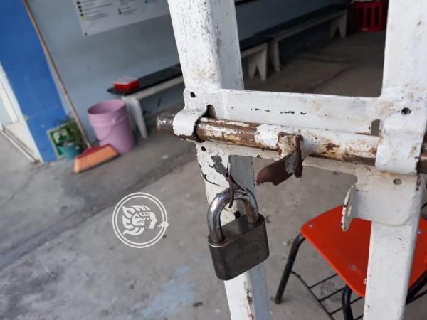 Piden coordinación para evitar robos en escuelas de Misantla