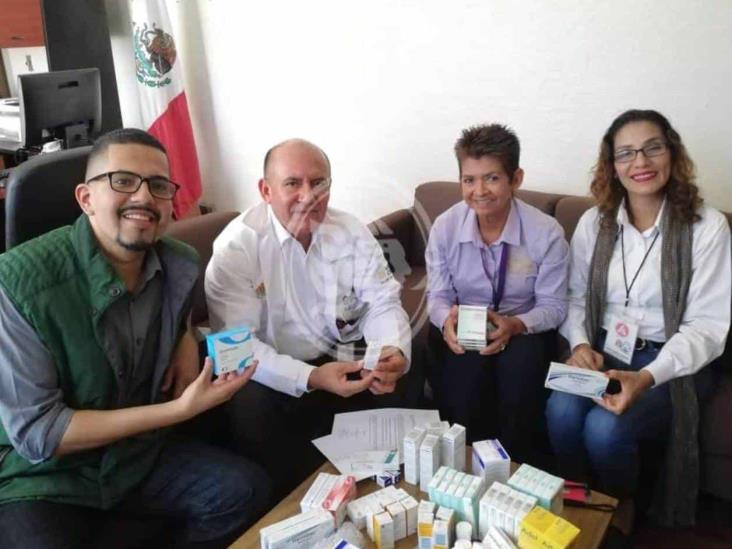 Donan medicamentos contra el cáncer a hospital de Río Blanco