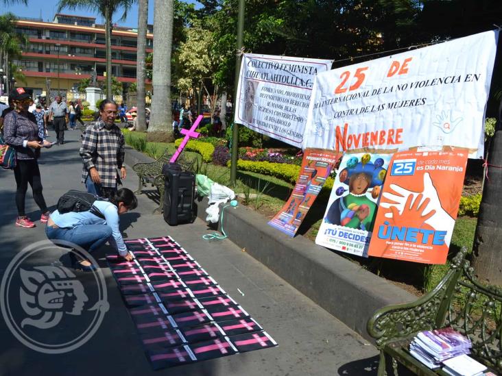 Protestan en Orizaba contra la violencia de género