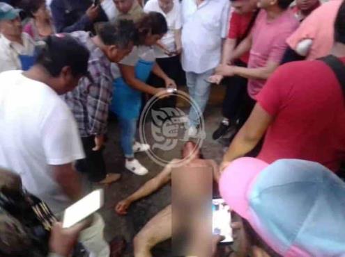 En Veracruz, intentan linchar a presunto violador