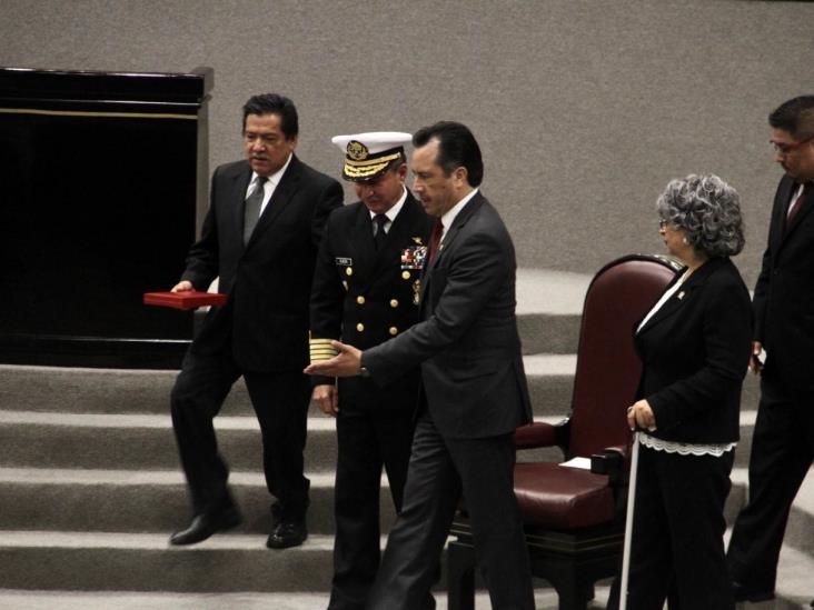 Narco no puede combatirse como terrorismo, dice Ojeda Durán en el Congreso de Veracruz
