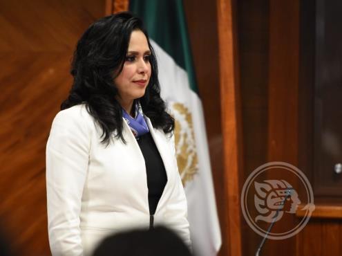 Protesta Claudia Díaz Tablada como presidenta del Tribunal Electoral de Veracruz